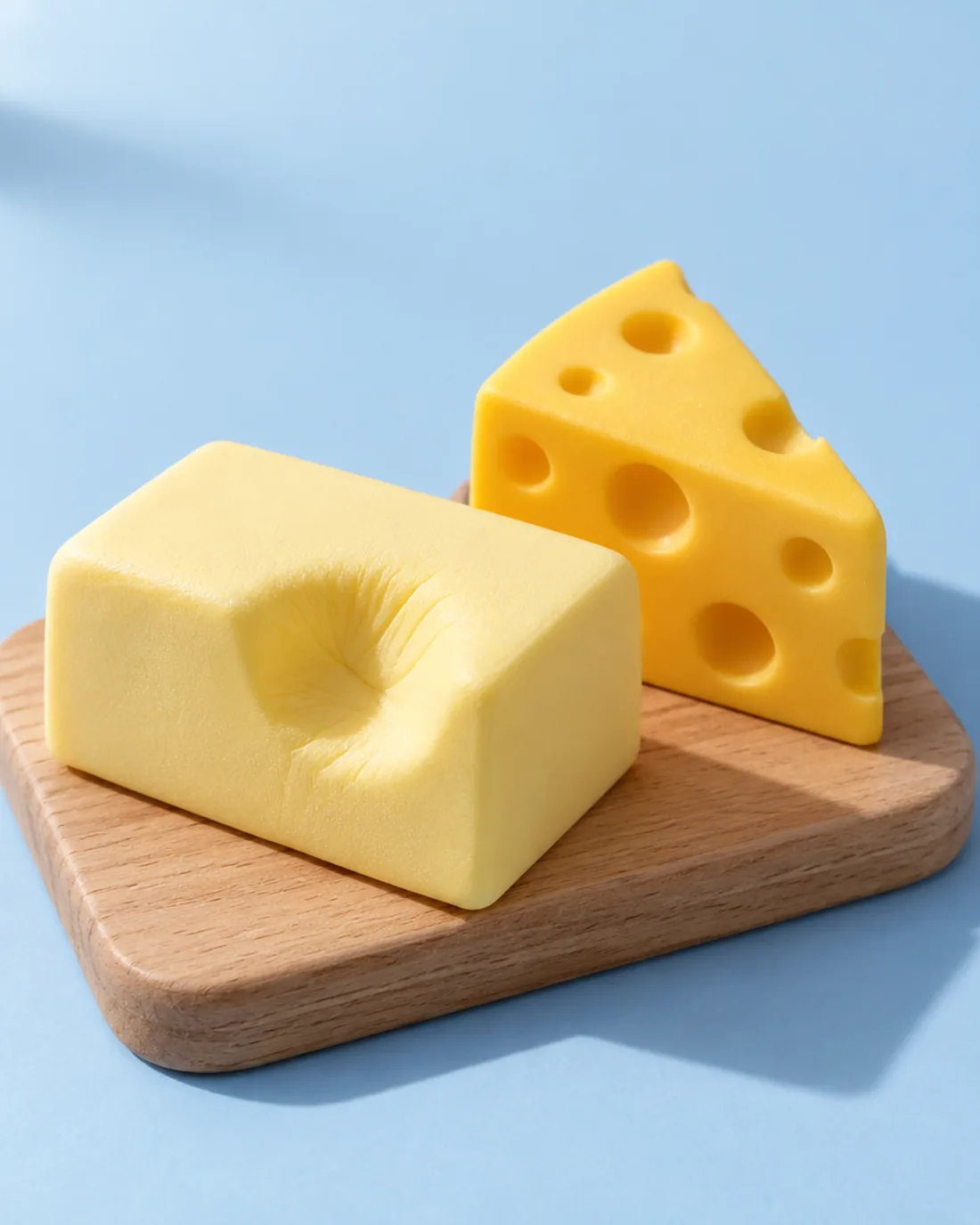 Slow Sink Butter & Cheese Squishies made by Ravomiq