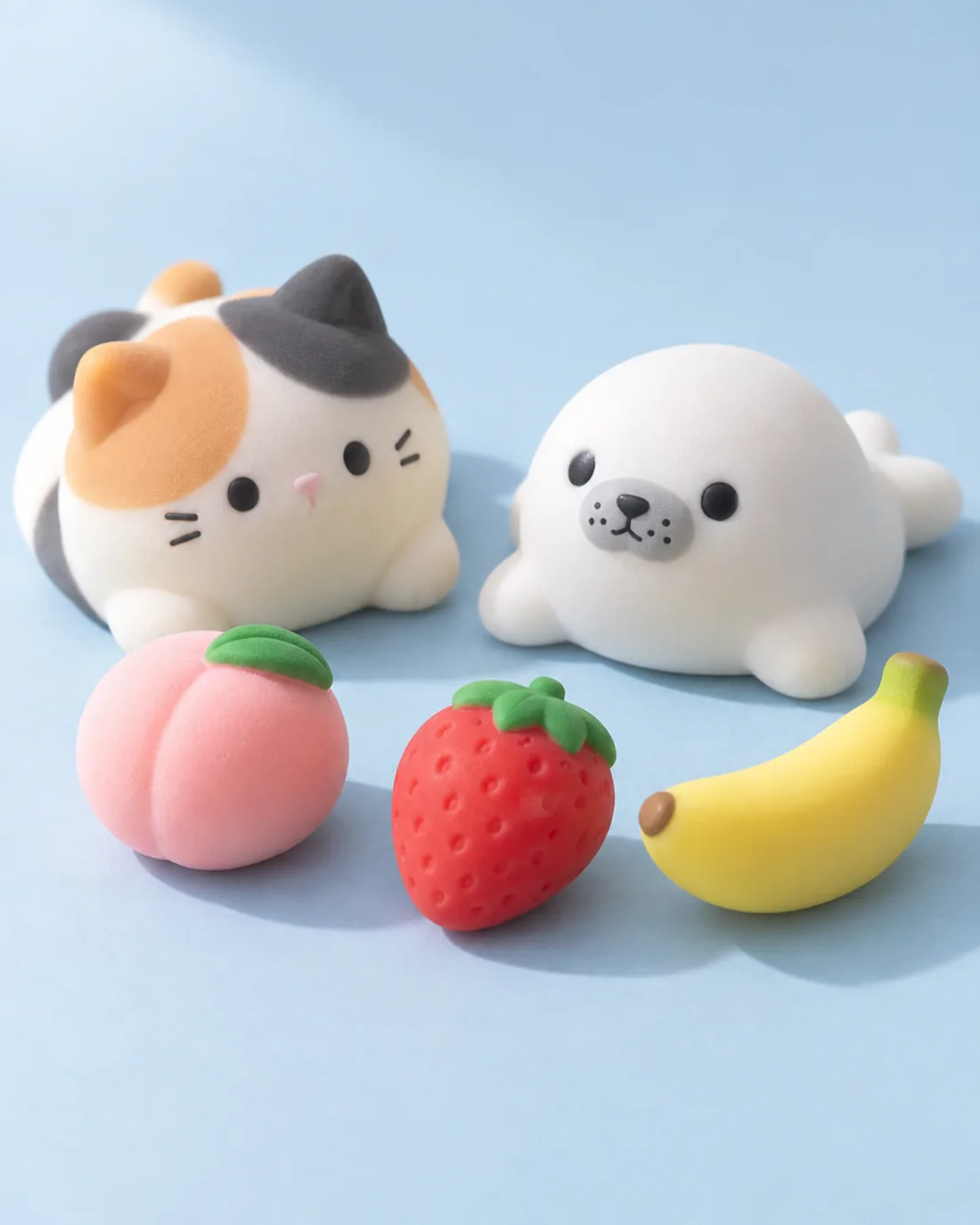 Mochi Squeeze Toys (TPR) made by Ravomiq