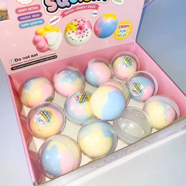 7cm Crispy Clay Ball Squishy