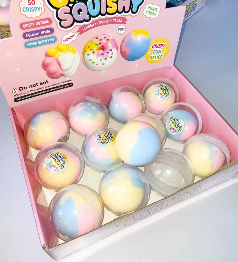 7cm Crispy Clay Ball Squishy