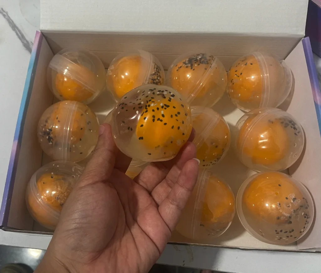 Pâtisserie squishy au jaune d’œuf 7cm