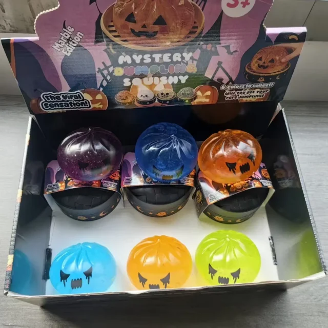 8.5cm Halloween 6-Color Dumpling Squishy