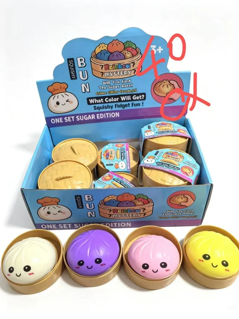 8.5cm Mixed Color Flour-Filled Dumplings