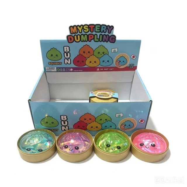 8.5cm Ribbon Dumpling Squishy