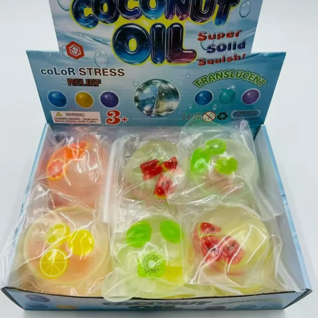 Coconut Oil Fruit Ball