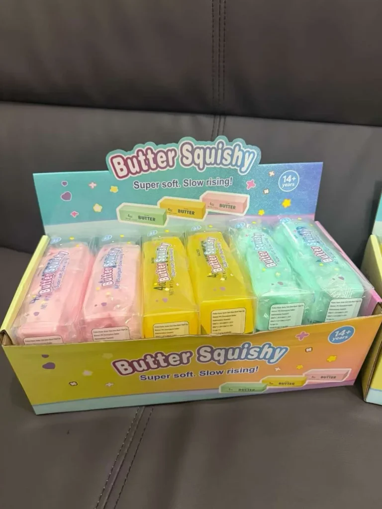 Coconut Oil Three-Color Butter Stick Squishy