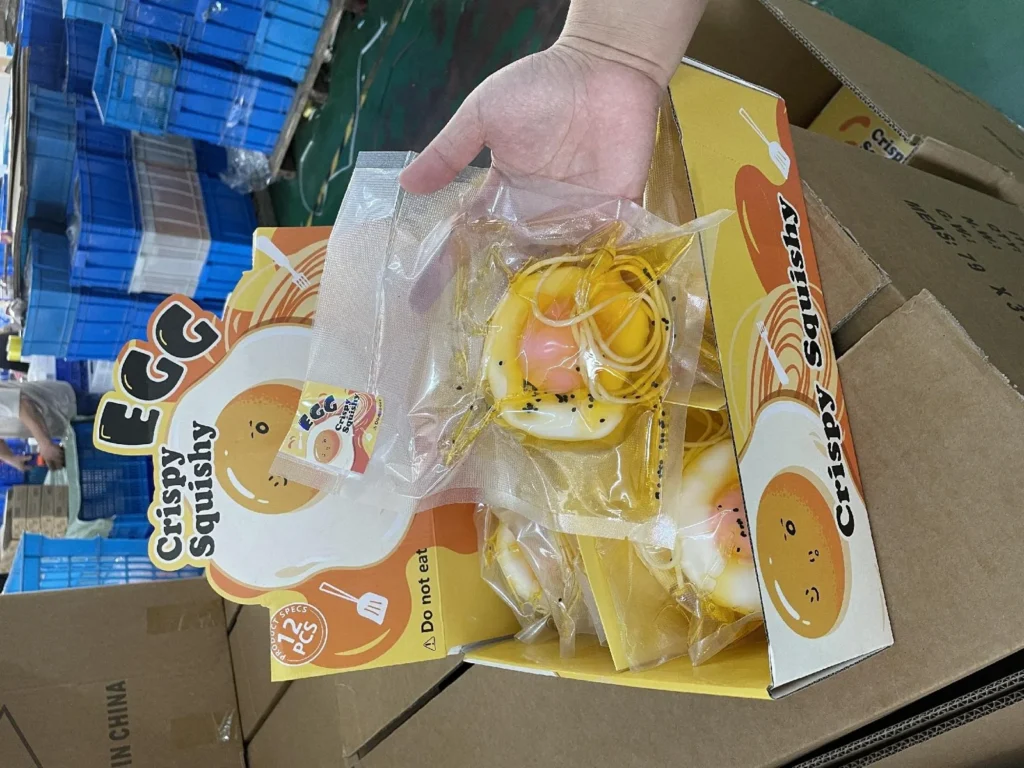 Crispy Crystal Fried Egg Squishy
