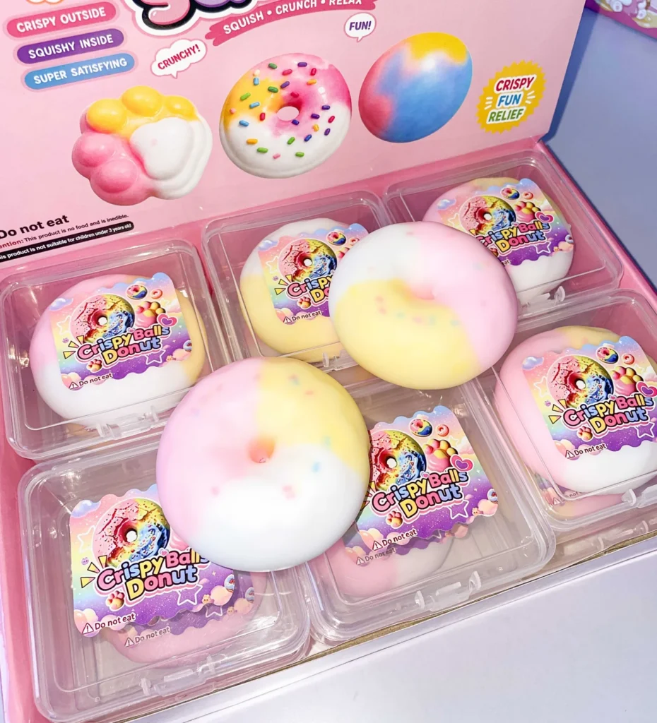 Donut squishy crujiente