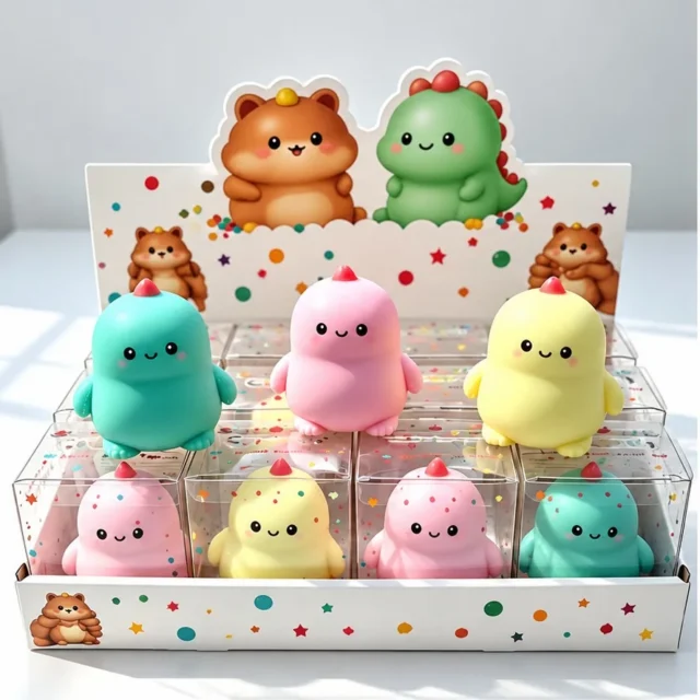 Dinosaur Building Block Squishy