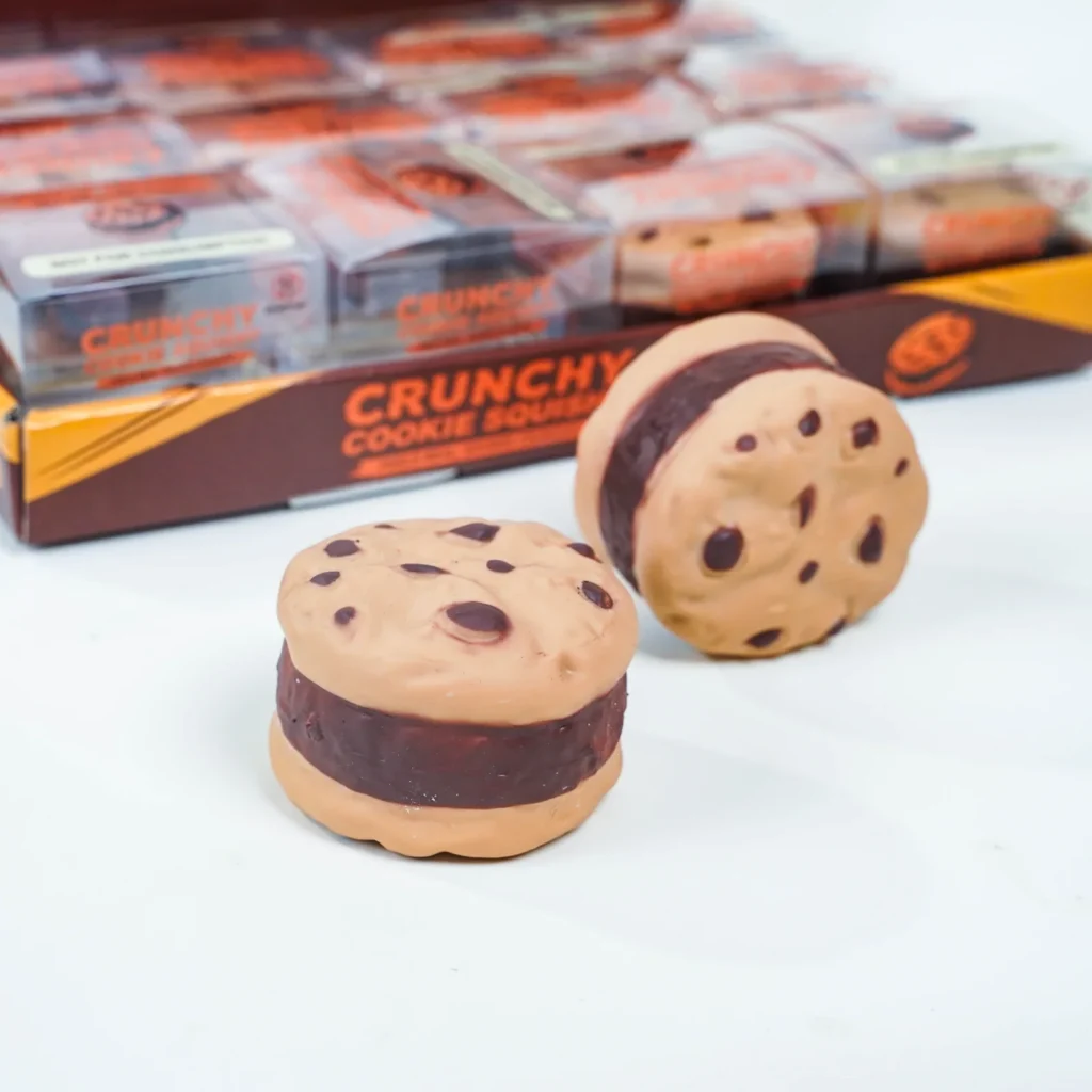 PVC Cookie Block Squishy