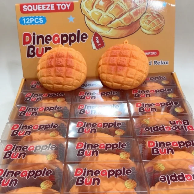 PVC Pineapple Bun Building Block