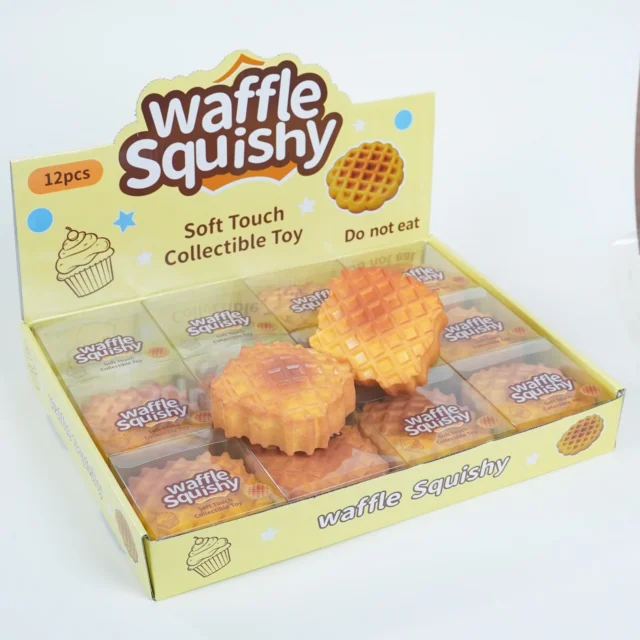 PVC Waffle Block Squishy