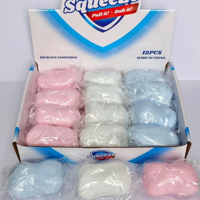 Three-Color Soap Coconut Oil Squishy