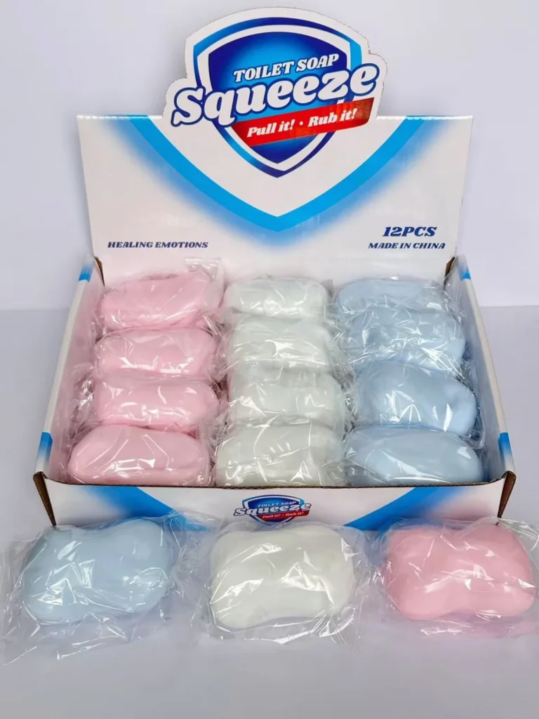 Three-Color Soap Coconut Oil Squishy